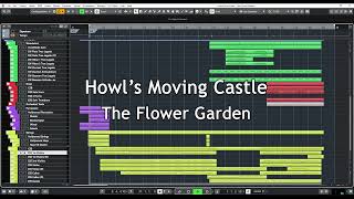 Howl's Moving Castle - The Flower Garden Orchestral Mockup Resimi