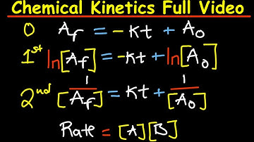 Chemical Kinetics Full Review