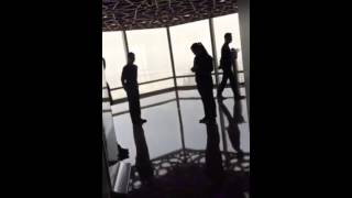 Dubai / At The Top Sky / Burj Khalifa & down from 148 level to 125 level 04/05/15