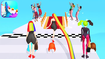 HAIR CHALLENGE 💕💇‍♀️👸 Gameplay All Levels Walkthrough iOS, Android New Game Update Max Level 56-57AA