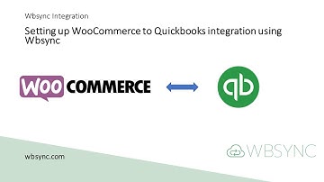 Connect Quickbooks to WooCommerce in under 2 minutes