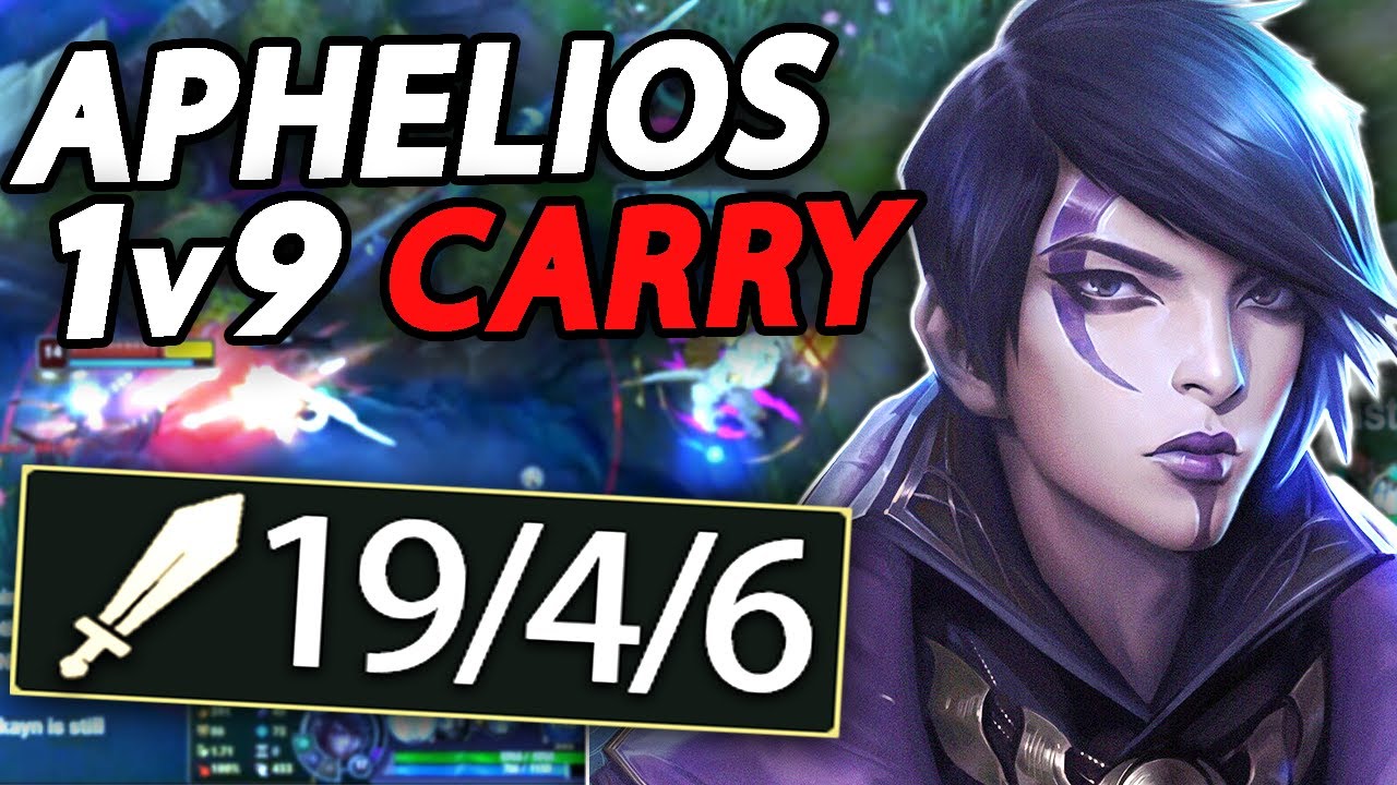 RANK 1 APHELIOS SHOWS YOU HOW TO 1v9 - YouTube