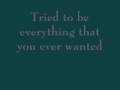 Everything you ever wanted - Hawk Nelson (With lyrics)