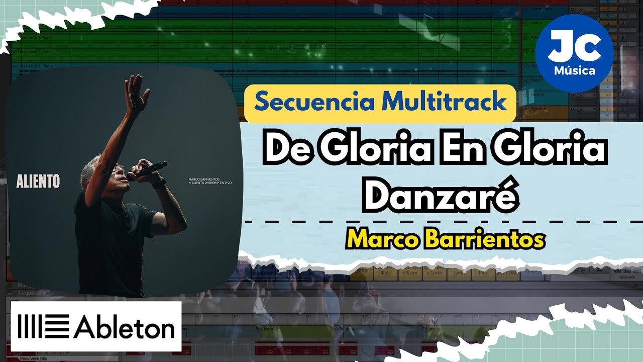 De Gloria En Gloria / Danzaré (Synth Cover) | Secuencia Multitrack | Marco Barrientos