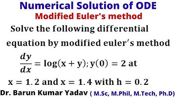 Modified Euler