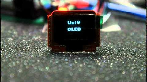 0.96 SSD1306 OLED / Arudino / PIC / AVR