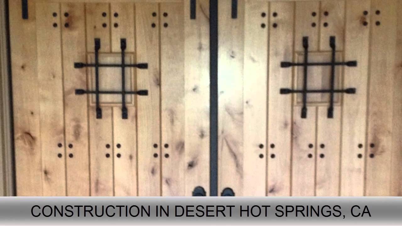 Construction Desert Hot Springs CA Israel Construction YouTube