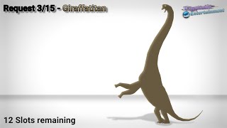 • [REQUEST 3/15] - Giraffatitan| StickNodes Animation •