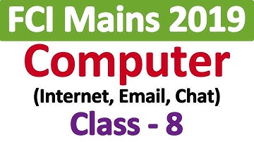 FCI Mains 2019 Computer Class 8 | FCI Mains Mock Test | FCI Mains exam preparation | The Study Power