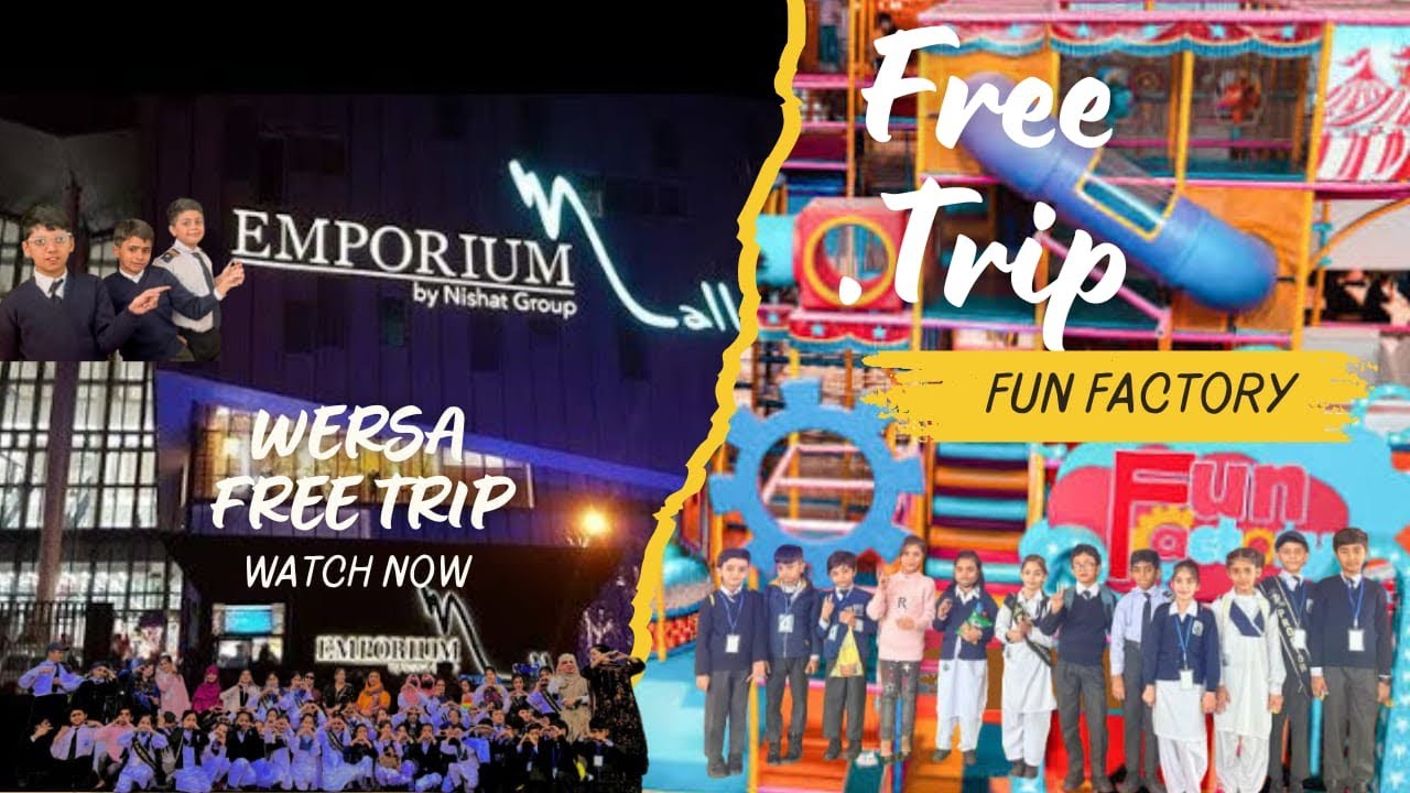 This Trip Felt Unreal! 😨 | WERSA Free Trip | Emporium Mall - Fun Factory Vlog | Shayyan Khan X