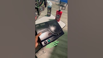 JVC X’Eye Sega CD - Chemical Guys Tire Shine, Mothers Trim Plastic Restoration #retroconsole #retro