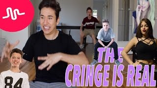 Reacting to CRINGEY Musical.ly's (BabyAriel, Jacob Sartorius, Loren Beech, & more)