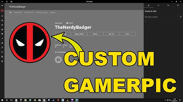 Xbox One Custom Gamerpic - How To Make A Custom Gamerpicture (Tutorial)