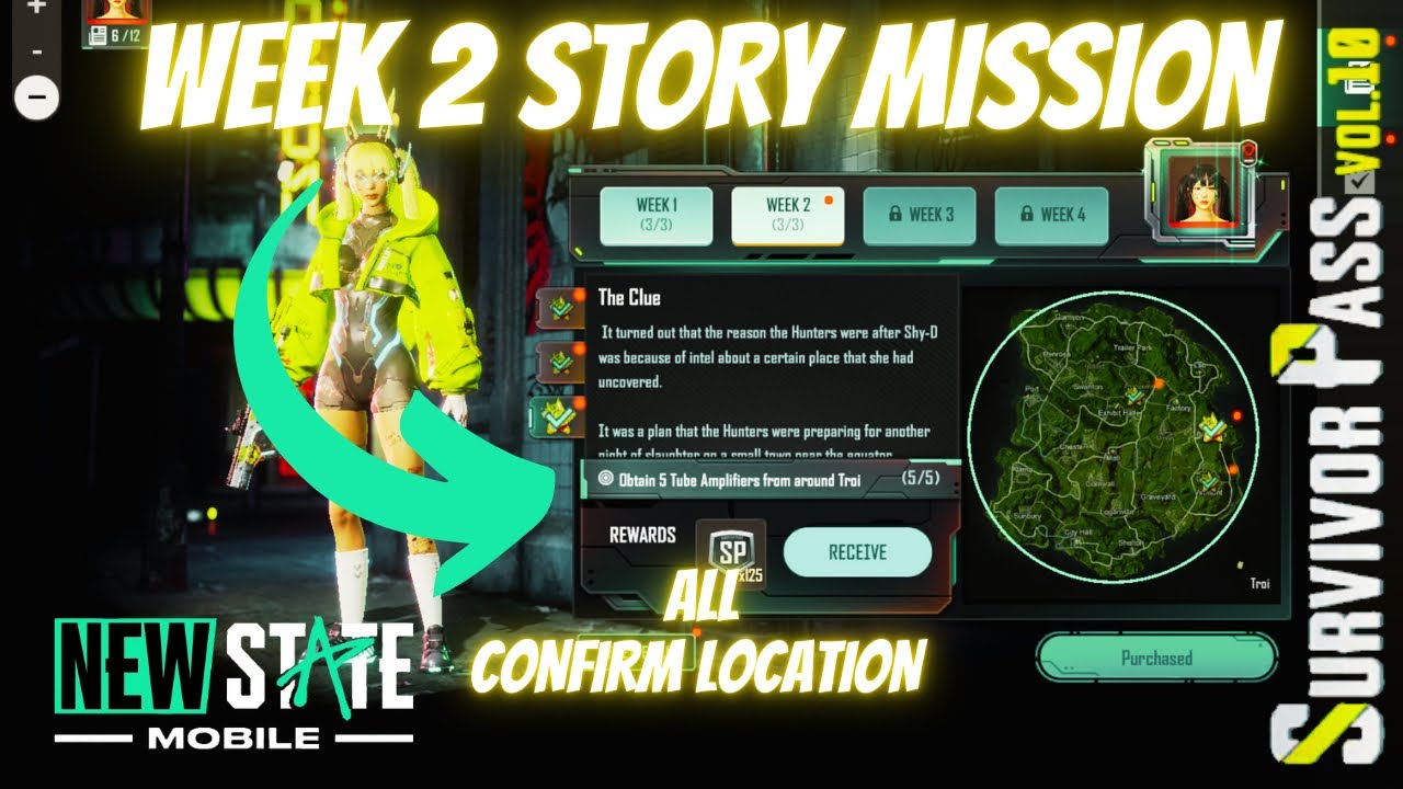 ⚡️NEW STATE MOBILE⚡️- Vol 10 - Week 2 Story Mission🔥🔥🔥