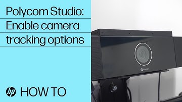 Polycom Studio: How to enable camera tracking options | HP Support