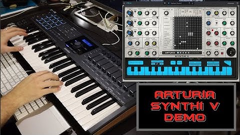 Arturia Synthi V Demo | No Talking |