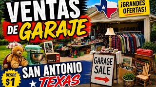 Ventas de garage en San Antonio TX