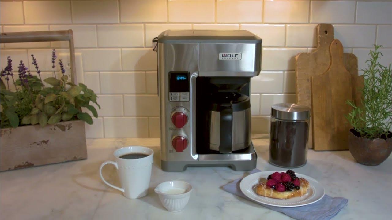 Wolf Gourmet Automatic 10-Cup Drip Coffee Maker