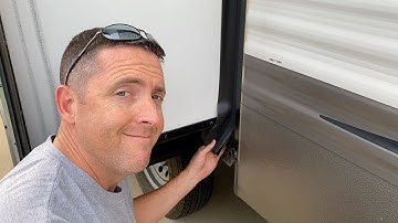 Camper slide seal repair