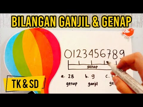 Video: Bilangan mana yang genap dan ganjil?