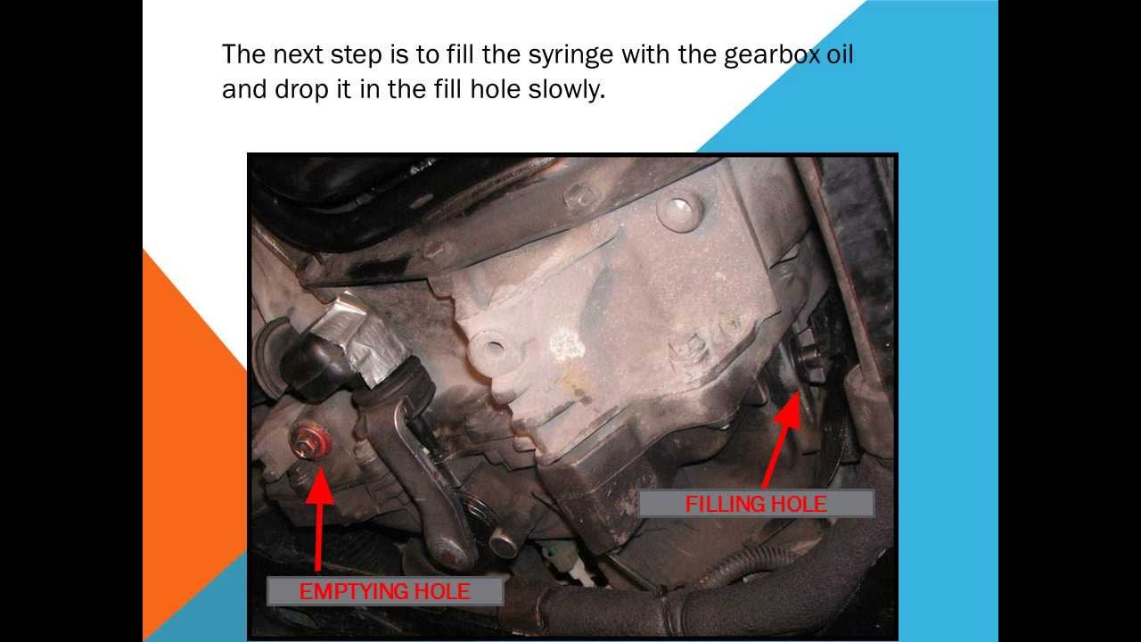 How to change the gearbox oil YouTube