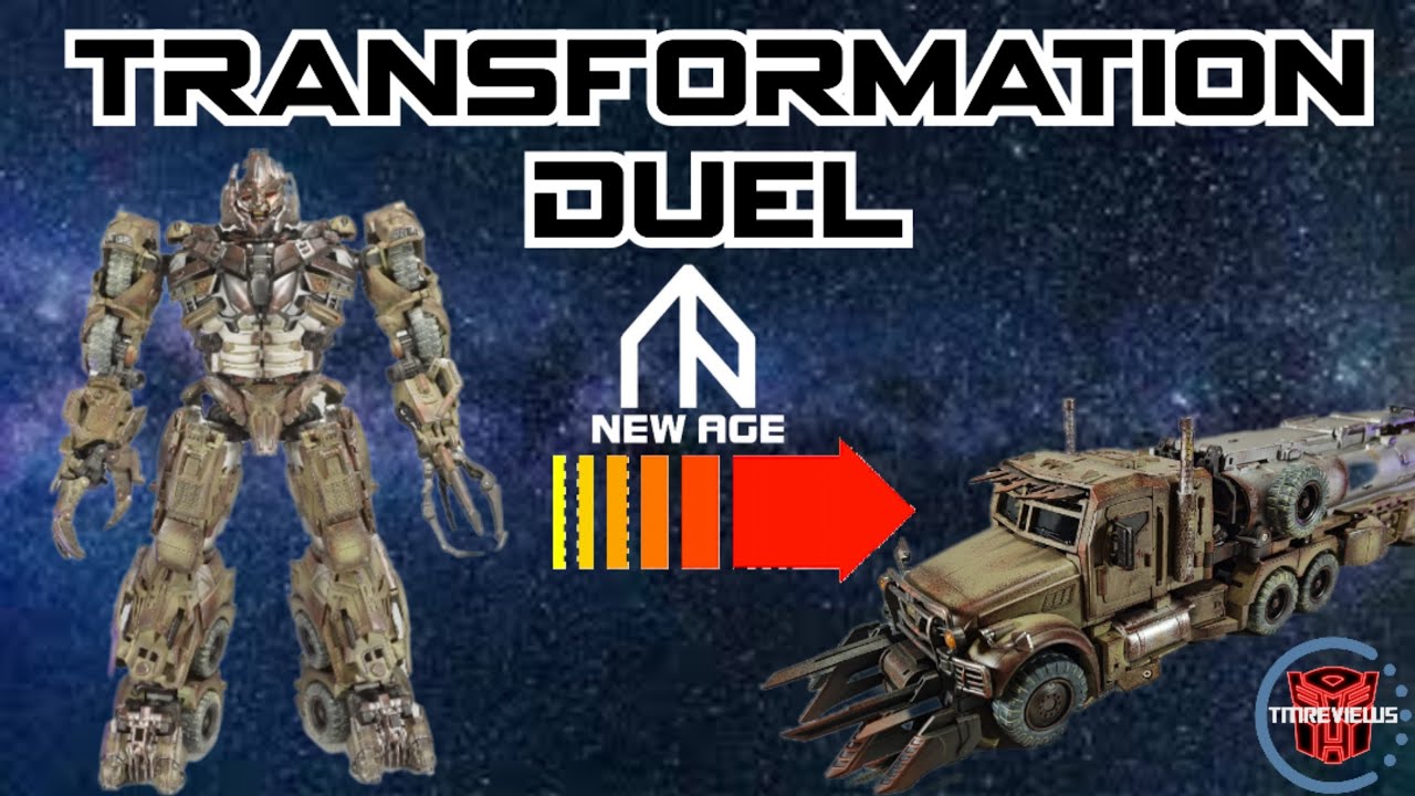Transformation: Newage XM-02 Destron Leader Duel - YouTube