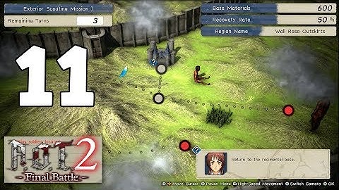 Attack on Titan 2 Final Battle - Territory Recovery Part 11 | Gameplay