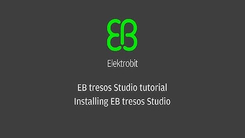 EB tresos Tutorial 1 Installing EB tresos Studio