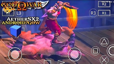 ISO GOD OF WAR 1 REMASTERED PS2|MOBILE GAME GOW|AETHERSX2 [60FPS GAMEPLAY]