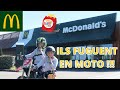 Ils fuguent en moto pour aller au mac do 