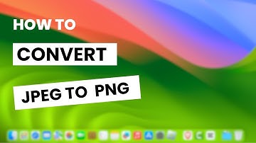 How To Convert a JPEG to a PNG on Mac