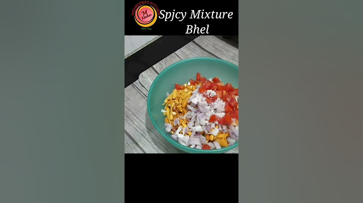 Instant Bhel | Mixture Bhel | Farsan Bhel