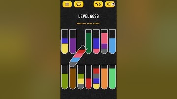 Water sort puzzle level 6699