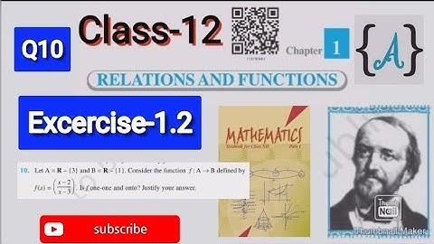 Que-10 ch-1 relations and functions Ex-1.2 class-12 | NCERT Maths | Rd Sharma | Adnan Alig