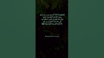 سورة النساء الآية ١٥٧و١٥٨و١٥٩ بصوت الشيخ #مشاري_العفاسي #القران_الكريم_في_الصباح