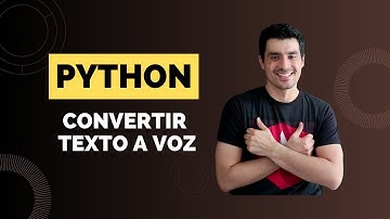 💻 Convierte Texto a Voz con Python 🔊 | Programa Fácil para Principiantes