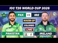 Cricket 26: Pakistan VS Ireland T20 Thrilling Match Live Stream | PS4 Gameplay