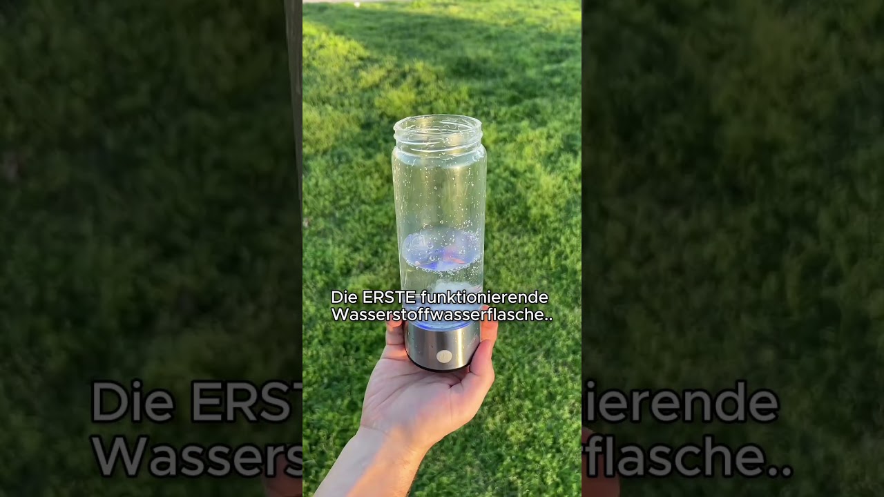Vergiss normales Wasser! 🙅🏼‍♀️ Wasserstoffwasser ist die Revolution! 😱