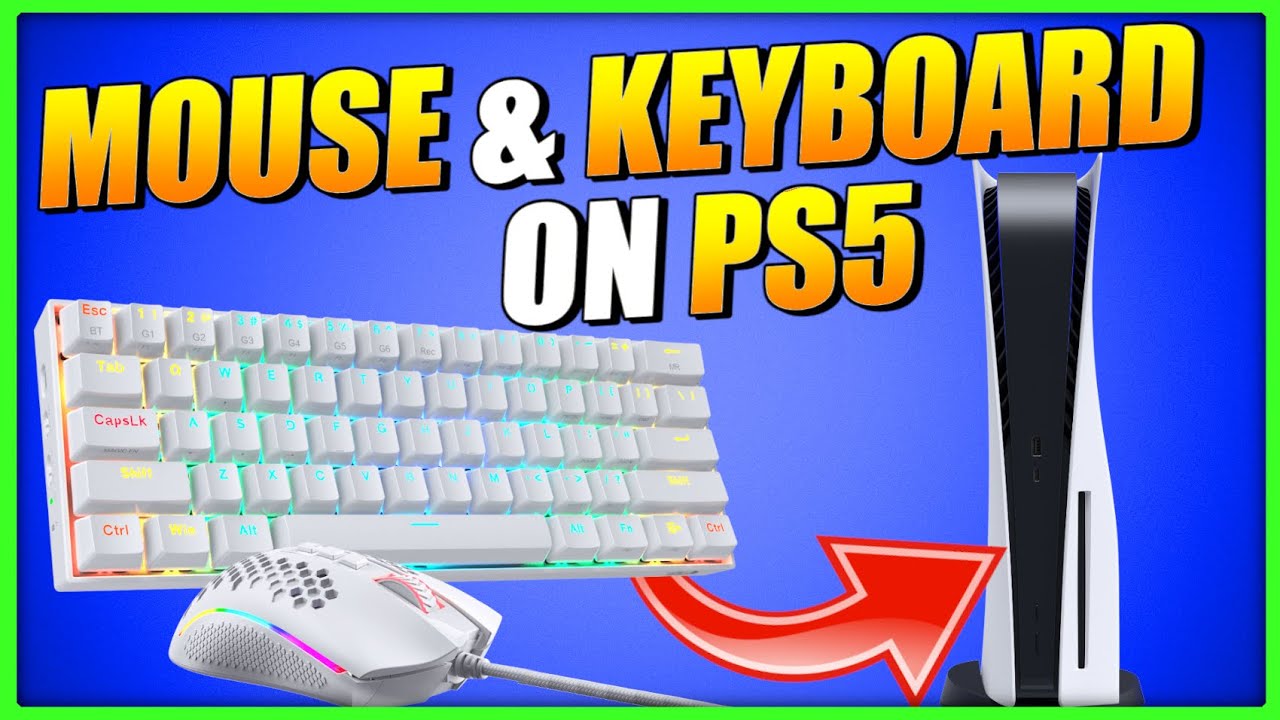 How To Use Keyboard & Mouse On The PS5 (All Games) NO BS QUICK EASY