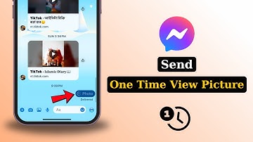 How To Send One Time View Pictures on Messenger - 2025 [New Method]