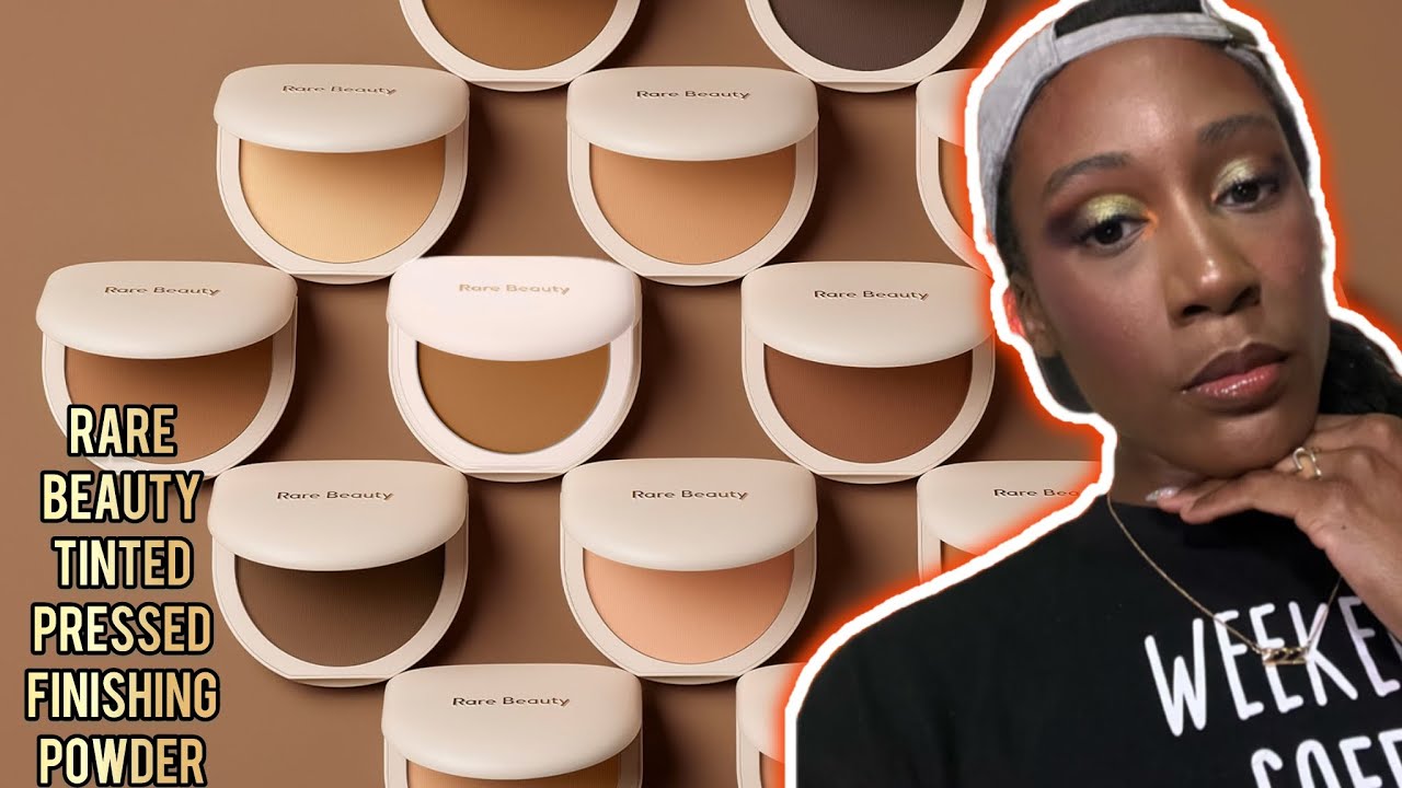 Rare Beauty Tinted Pressed Finishing Powder #firstimpressions - YouTube
