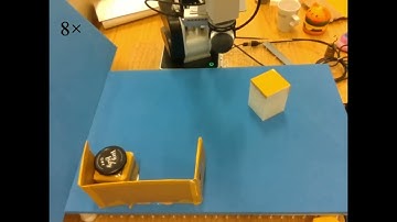 Coarse-to-fine Robotic Pushing using Touch, Vision and Proprioception