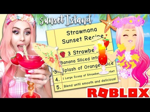 Taste Testing The Sunset Island Smoothie Recipes Are They - sunset island roblox royale high wallpaper