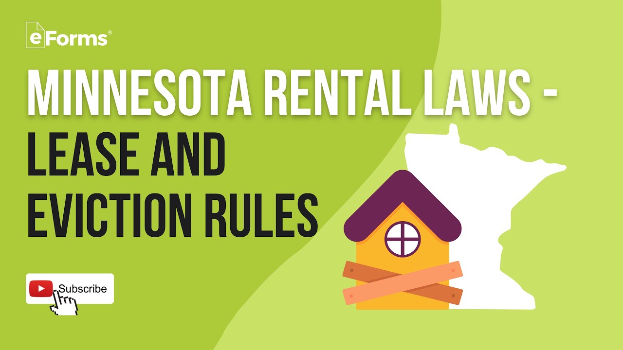 Minnesota Rental Laws Lease and Eviction Rules