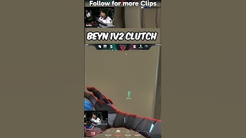DRX BeyN 1v2 Clutch #valorant #valorantclips #gaming #valoranthighlights #shorts