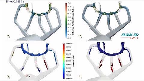 Comparison of Two HPDC Runner Designs Based on Position Over Biscuit | FLOW-3D CAST