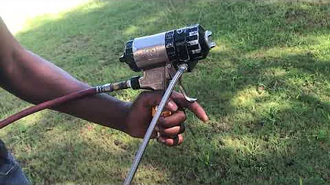 GRACO FUSION SPRAY FOAM GUN FLUSHING