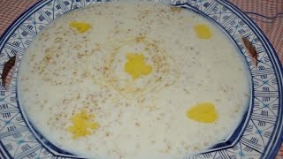 طريقة تحضير « هربل » أو القمح المفسوخ Blé au lait