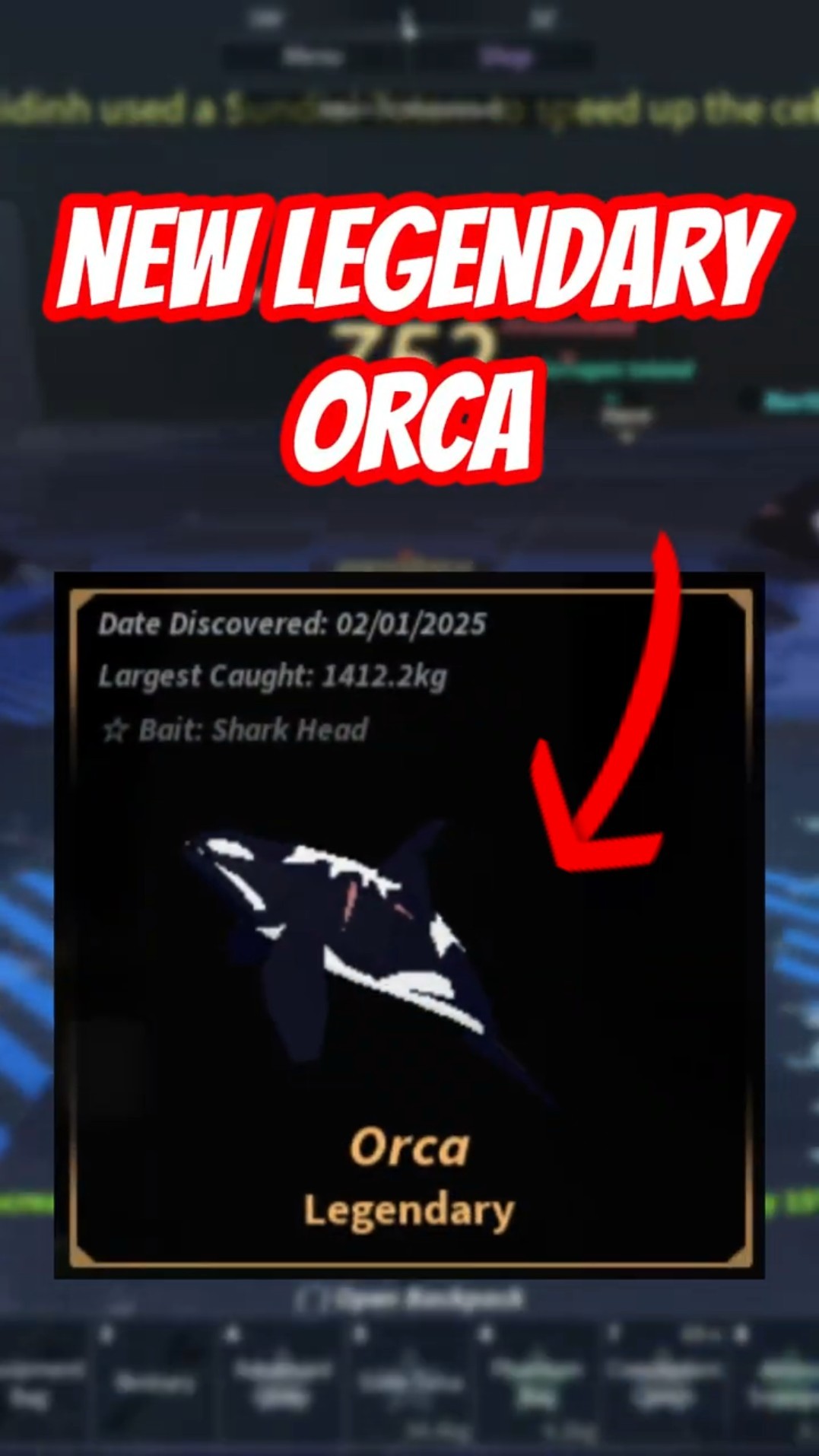 Catching NEW ORCA In FISCH Roblox YouTube Oardefault 