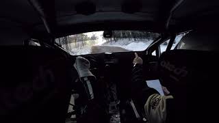 46 Rajd Cieszyńska Barbórka 2022 - OS 4 ProfiPower - Feruga / Drewniak - Ford Fiesta R2